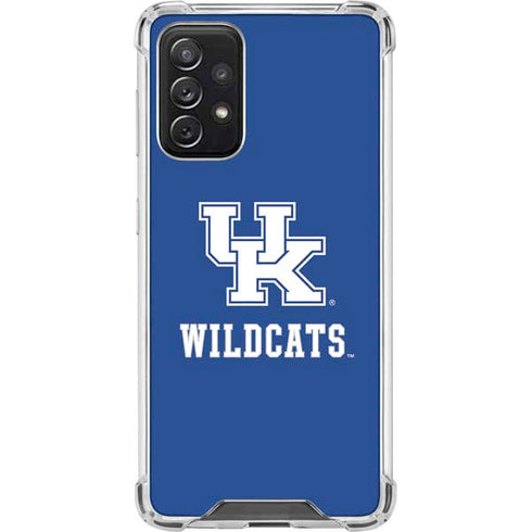 University of Kentucky UK Wildcats Galaxy A72 5G Clear Case